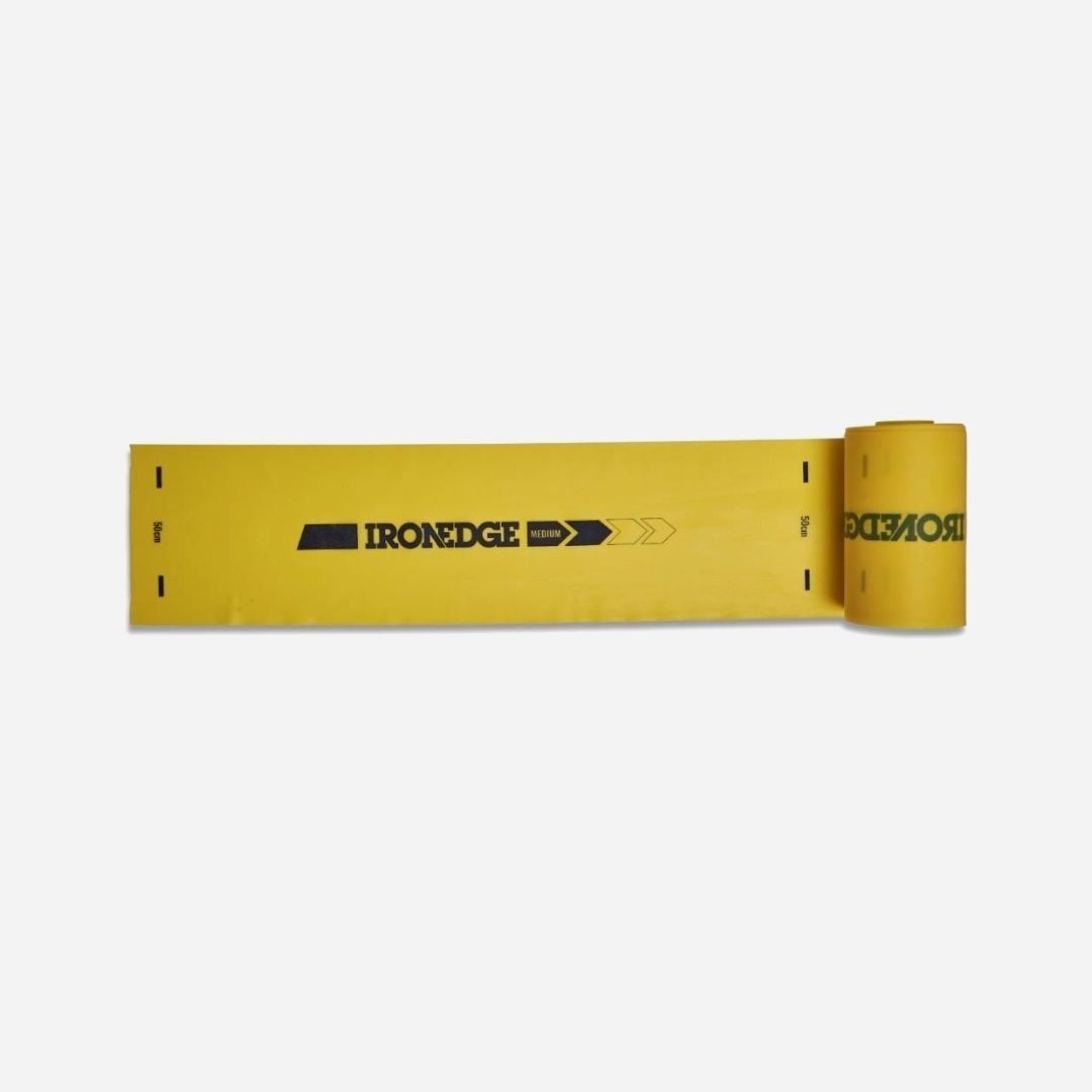 Flat Resistant Band 23m - Yellow - Medium