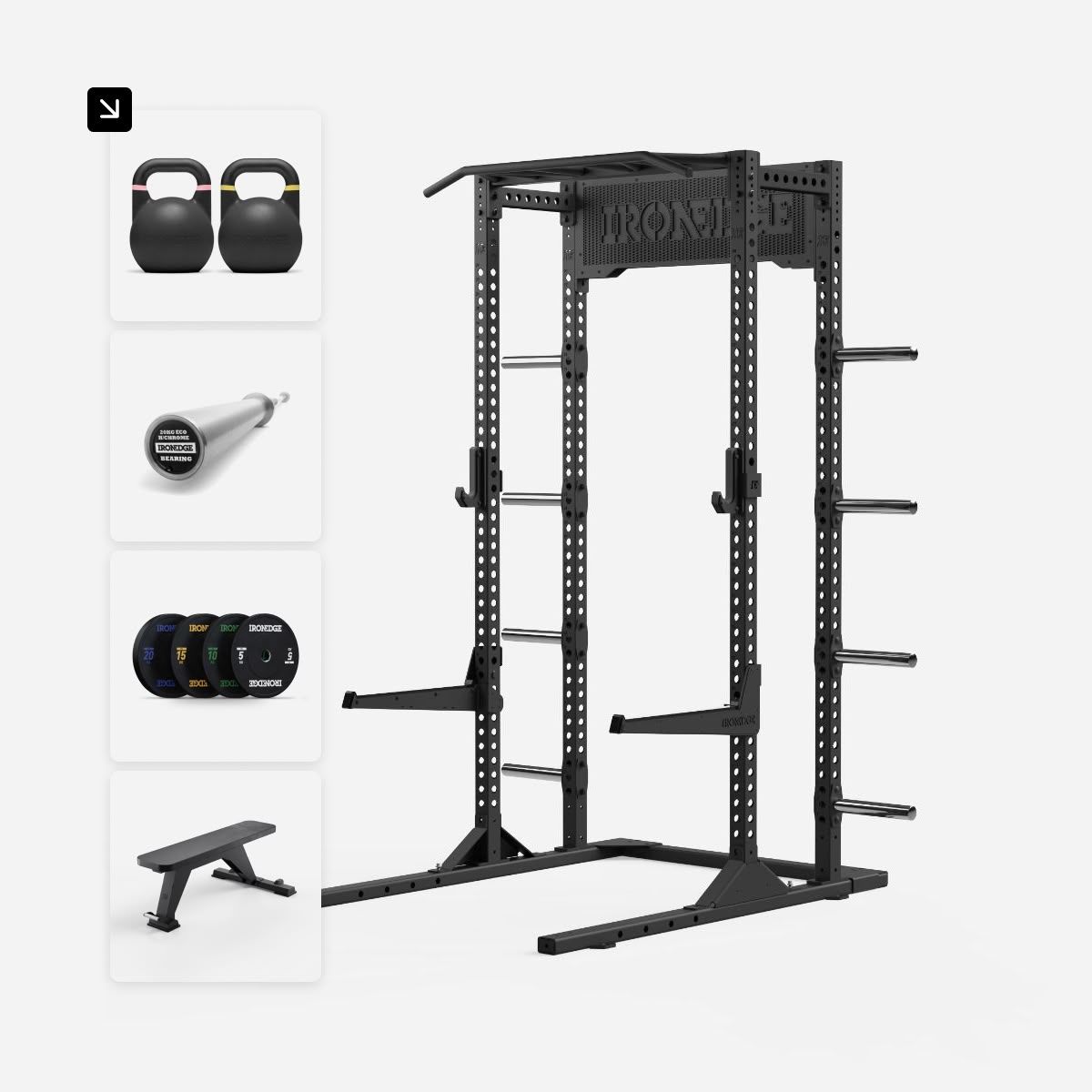 Assault Rack Home Gym Pack