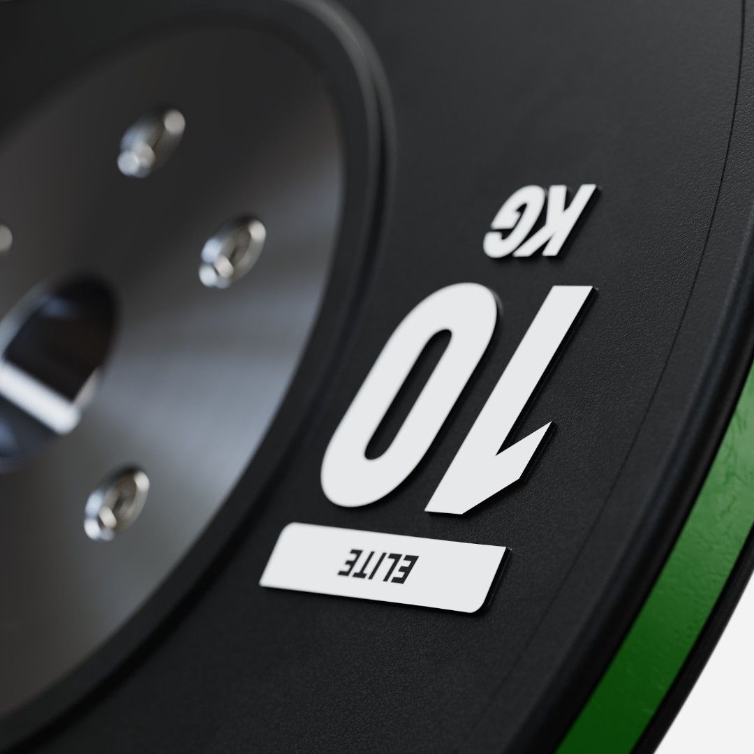 10kg Elite Bumper Plate