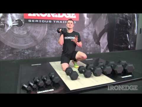42.5kg IE Hex Head Dumbbell (single)