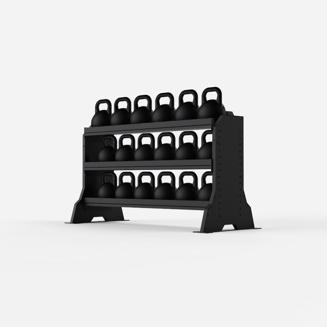 Kettlebell Set with Short Rack - Configurable