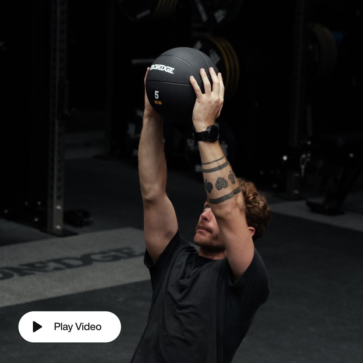 3kg Medicine Ball - Black
