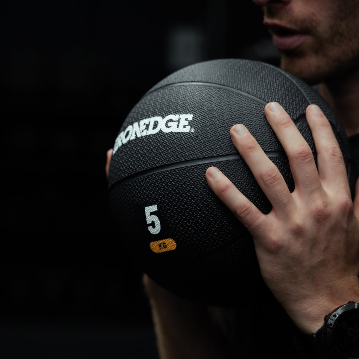 5kg Medicine Ball - Black