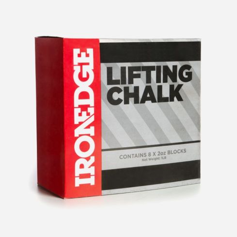 IronEdge Weightlifting Chalk Box 8 x 2oz Blocks