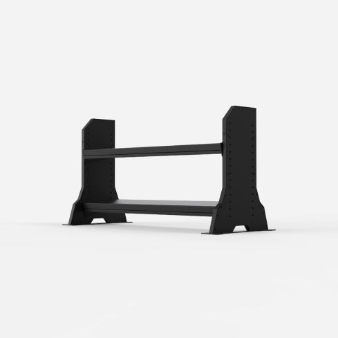 IE Hex Head Dumbbell Set 25-45kg (Pairs) with Rack
