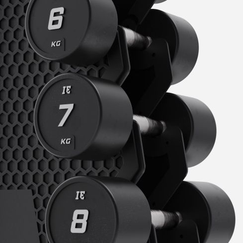 1kg-10kg Elite Dumbbell Set with Rack