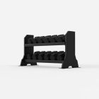 IE Hex Head Dumbbell Set 40-50kg (Pairs) with Rack