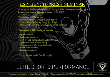 espbenchseminar espbenchseminar