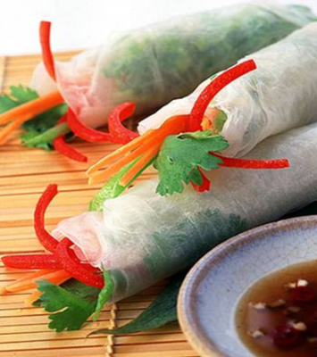 Tuna Thai wraps