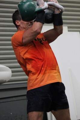 Kettlebell jerk
