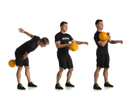 The kettlebell clean