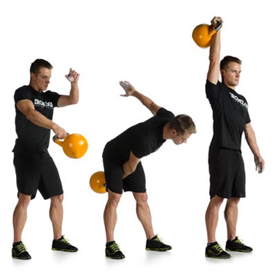 The kettlebell snatch