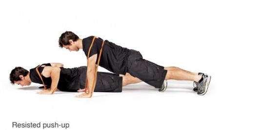 Power Band push up