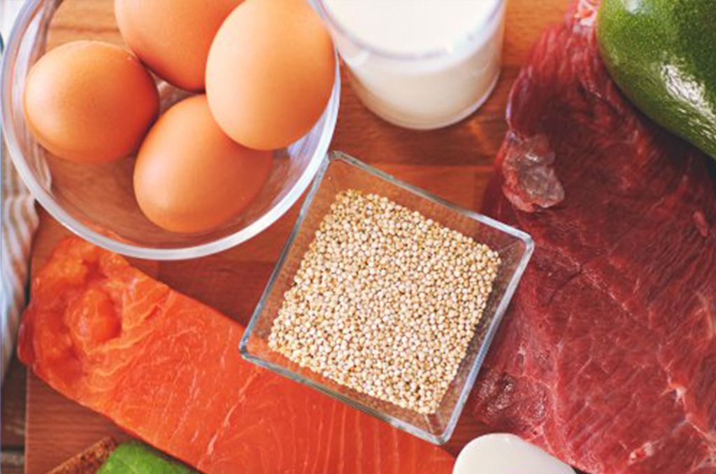 Consumption of Protein